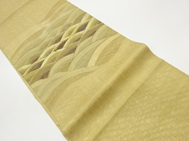 JAPANESE FUKURO OBI / WOVEN WAVE